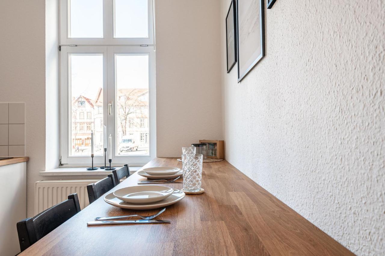 Exklusives Innenstadt Apartment - Parken - Smart-Tv - Kaffeevollautomat Wernigerode Exterior foto